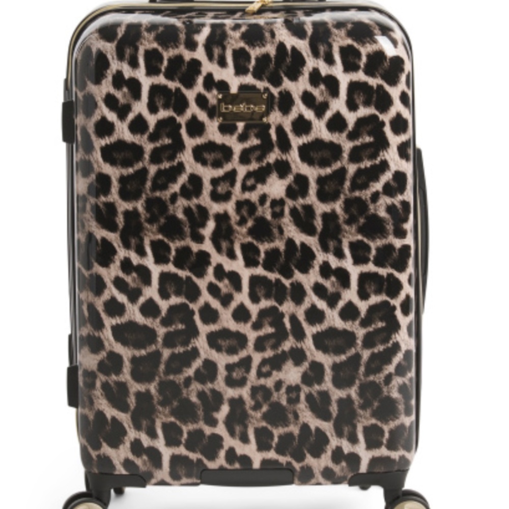 Babe cary on suit case